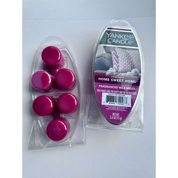 Yankee Candle Fragranced Wax Melts Home Sweet Home Two‎ Pack - Picture 1 of 4
